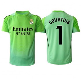 Real Madrid Thibaut Courtois #1 Keeper Borte skjorte 2025-26 Kortermet